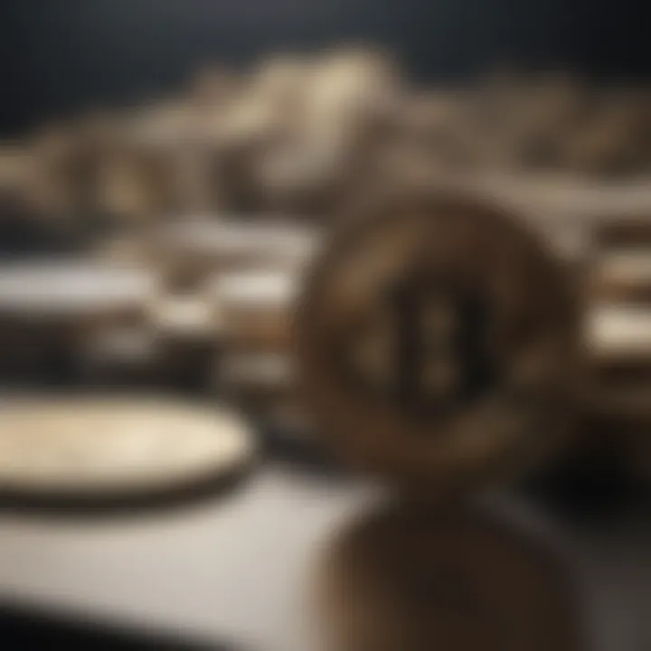 Visual depiction of advantages in no-collateral cryptocurrency borrowing