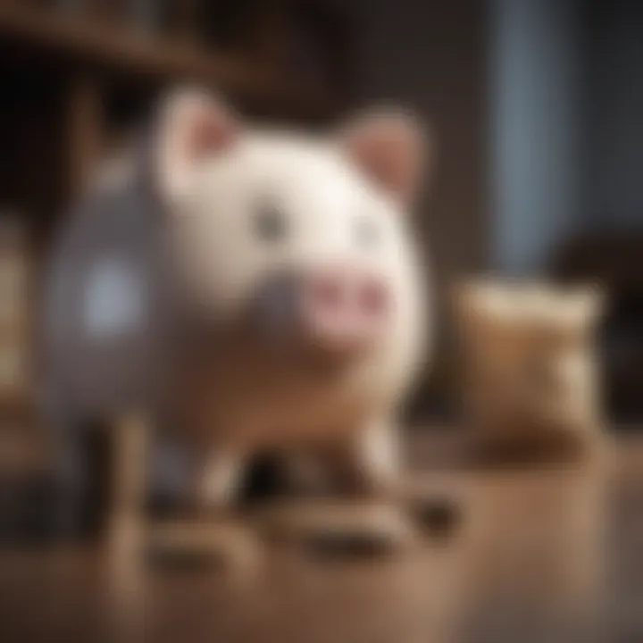 Infographic detailing different types of savings accounts and their interest features