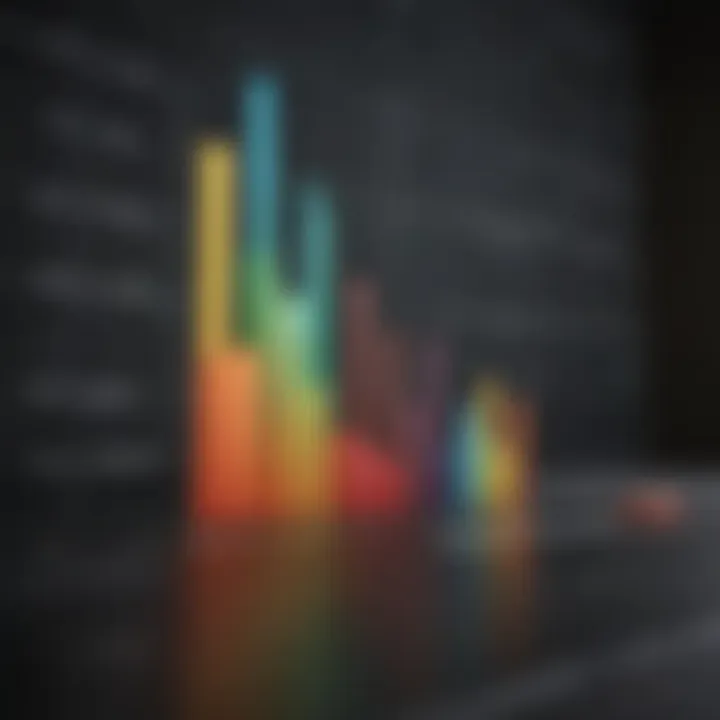 Visual representation of data collection methods for bar graphs