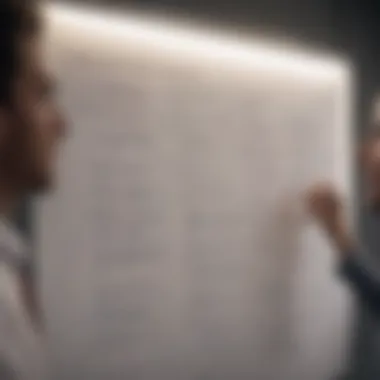 Innovative Business Brainstorming A person brainstorming innovative business ideas on a whiteboard