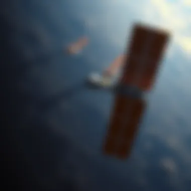 An innovative satellite in space