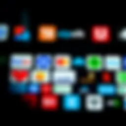 Showcase of various online marketplace logos