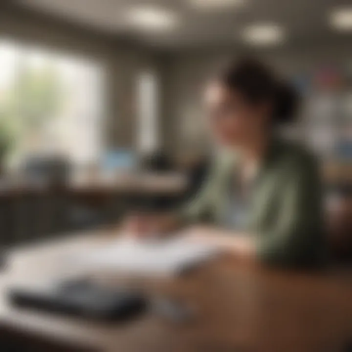 Community resource center providing tax assistance