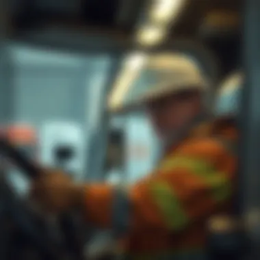 Owner operator analyzing risk management strategies