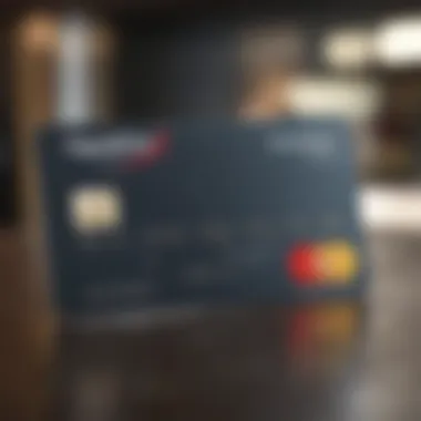 A close up of a Capital One credit card