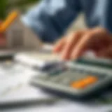 Visual representation of loan calculators in action