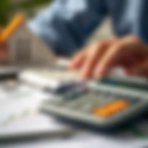 Visual representation of loan calculators in action