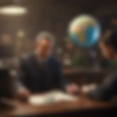 Western Union's Global Network Visual representation of Western Union's global reach